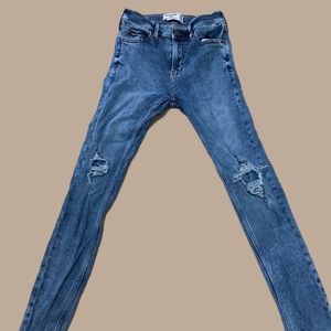 Boys stacked skinny jeans 11/12 slim
